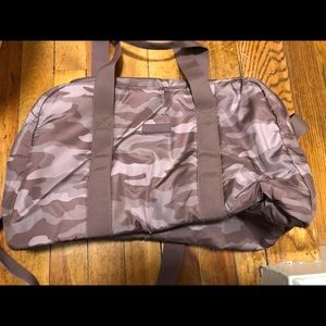 Pink Victoria Secret Weekender Bag